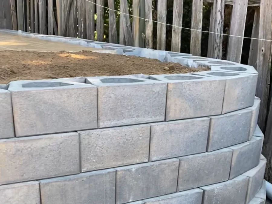 Retaining Wall Installation